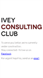 Mobile Screenshot of iveyconsultingclub.com